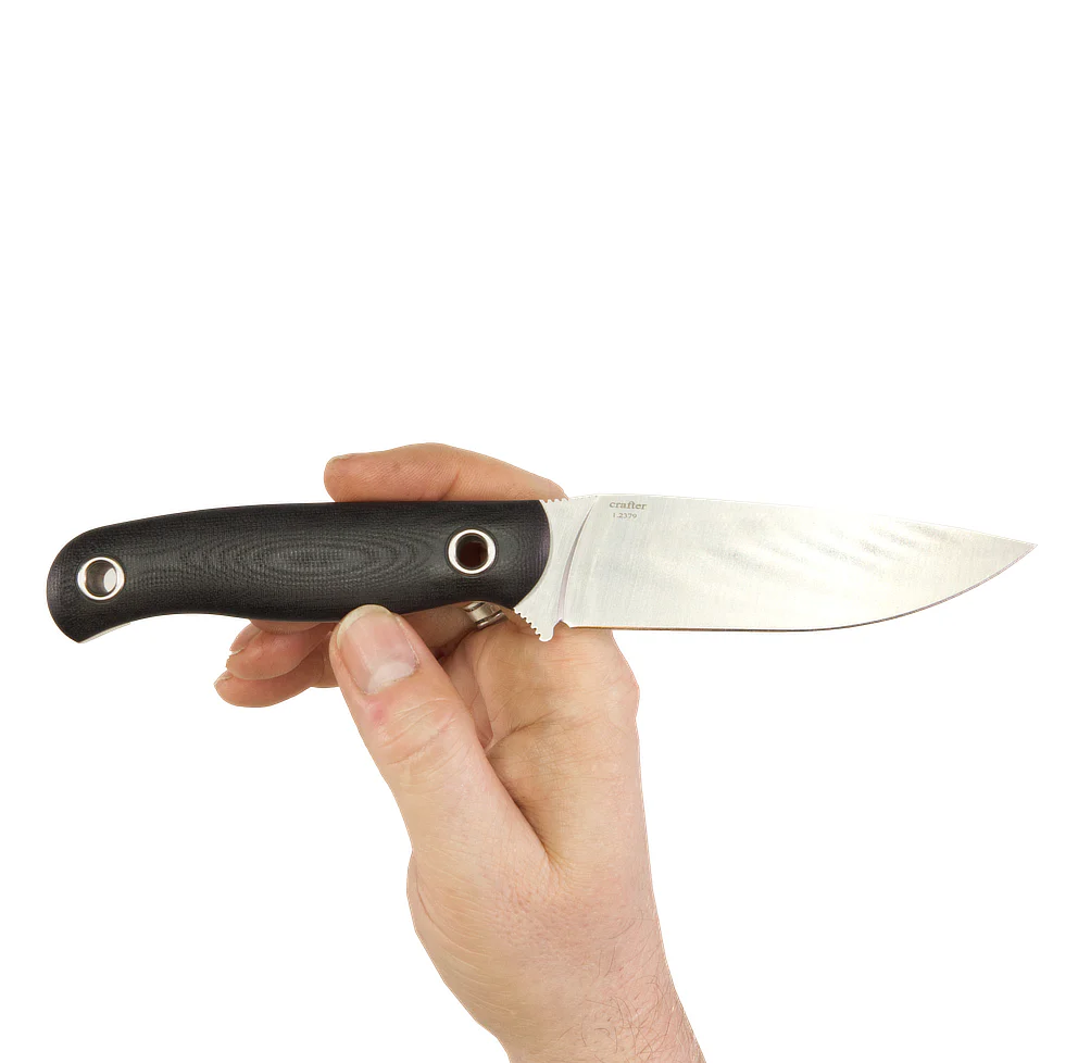 Manly Crafter D2 Black G10 Feststehendes Messer - Image 4