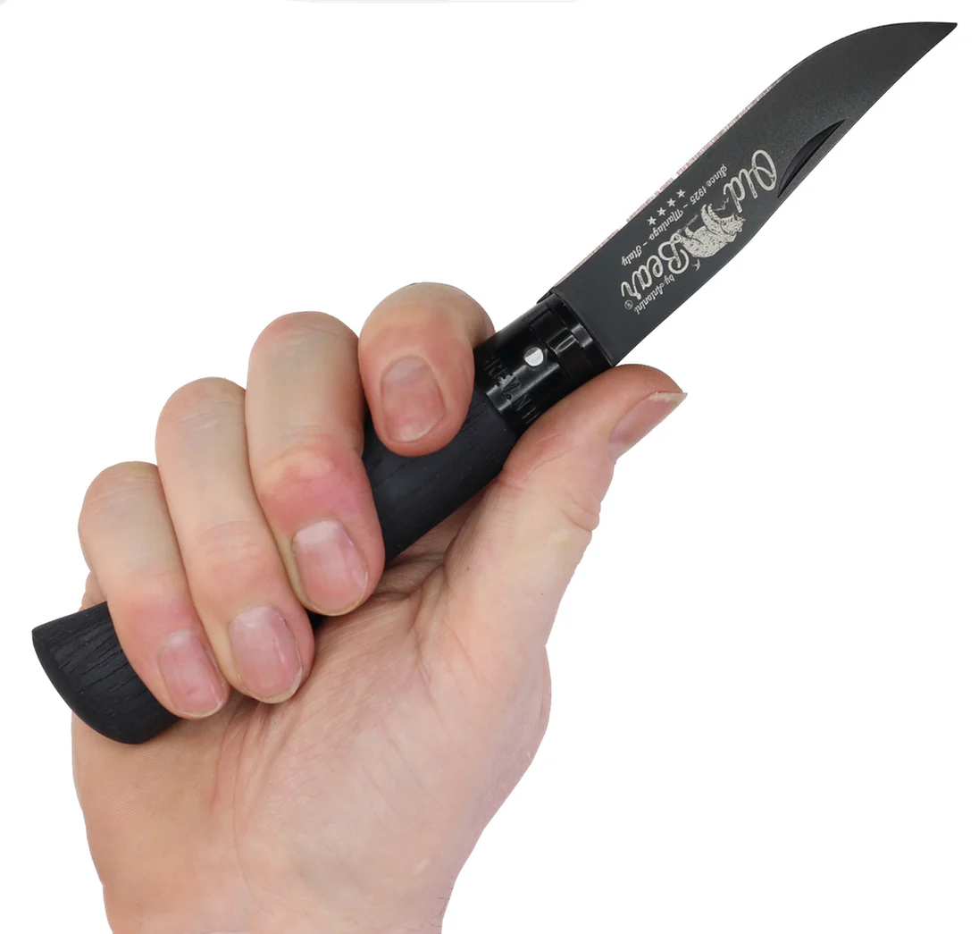 Old Bear XL ALL BLACK Taschenmesser - Image 3