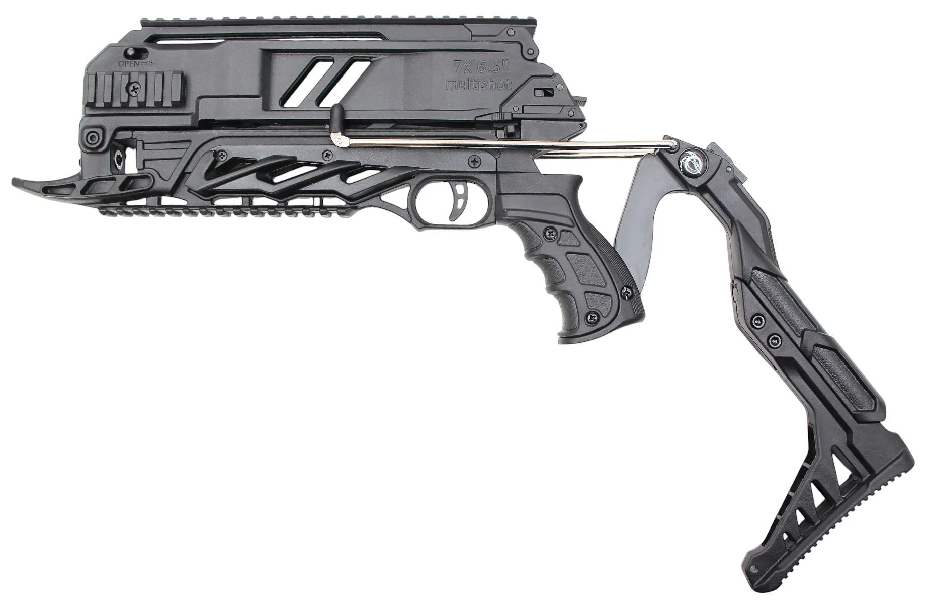 Pistolenarmbrust SOBEK | 7-Bolzen Magazin | 80 lbs | schwarz in - Image 3