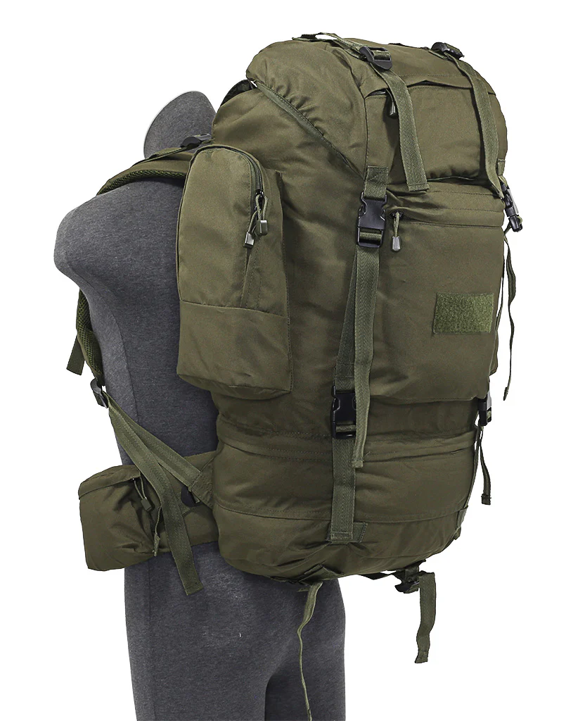 Ranger Rucksack 75 Oliv mit 75 Liter Fassungsvermögen - Image 9