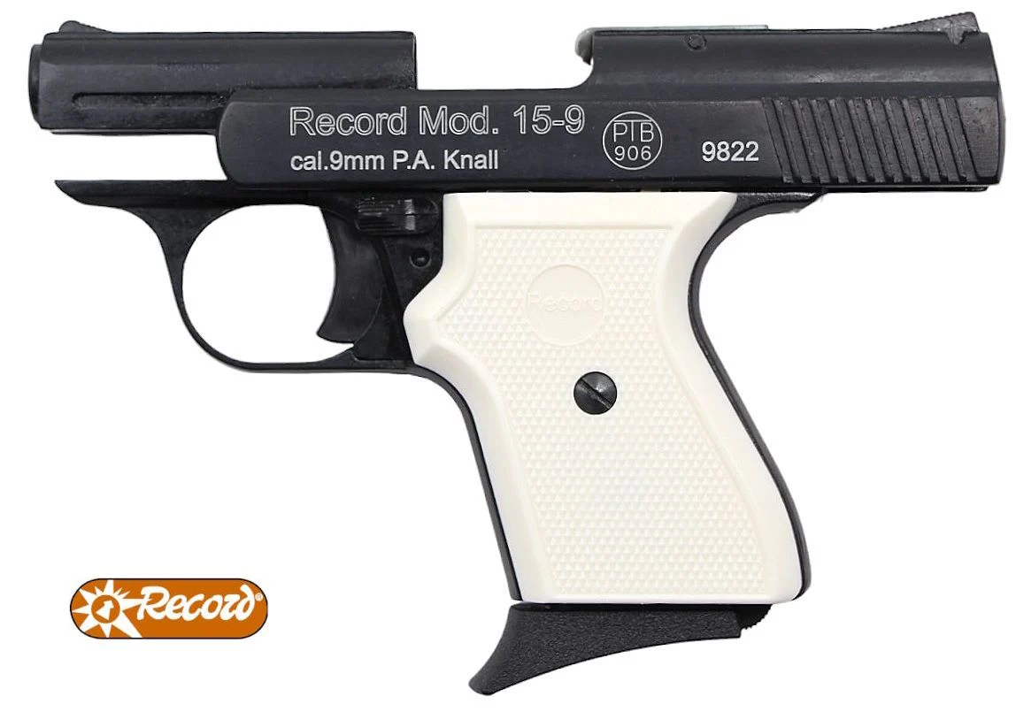 Record Mod. 15-9 Snowflake Schreckschusspistole 9 mm PAK, brüniert - Image 2