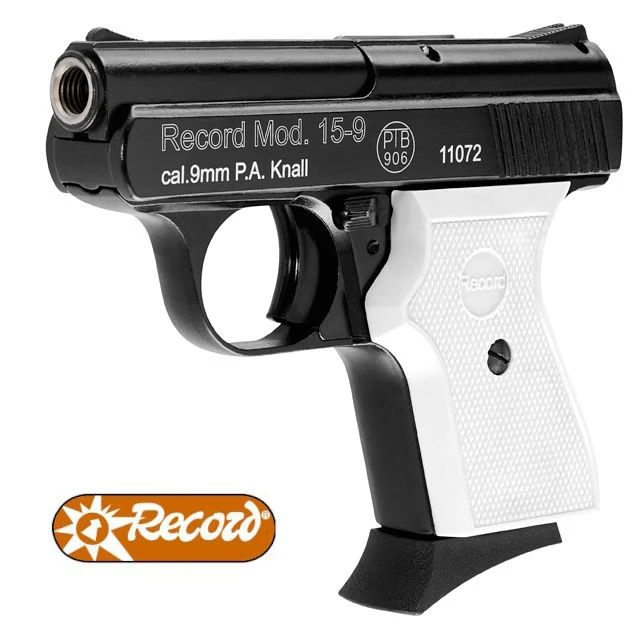 Record Mod. 15-9 Snowflake Schreckschusspistole 9 mm PAK, brüniert - Image 4