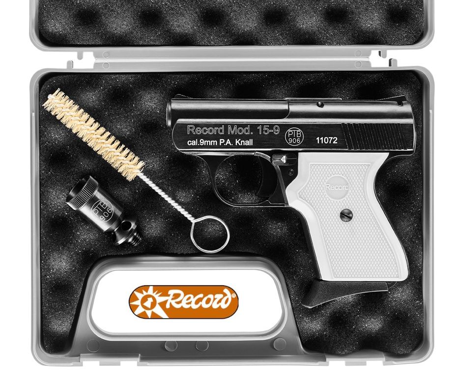 Record Mod. 15-9 Snowflake Schreckschusspistole 9 mm PAK, brüniert - Image 5