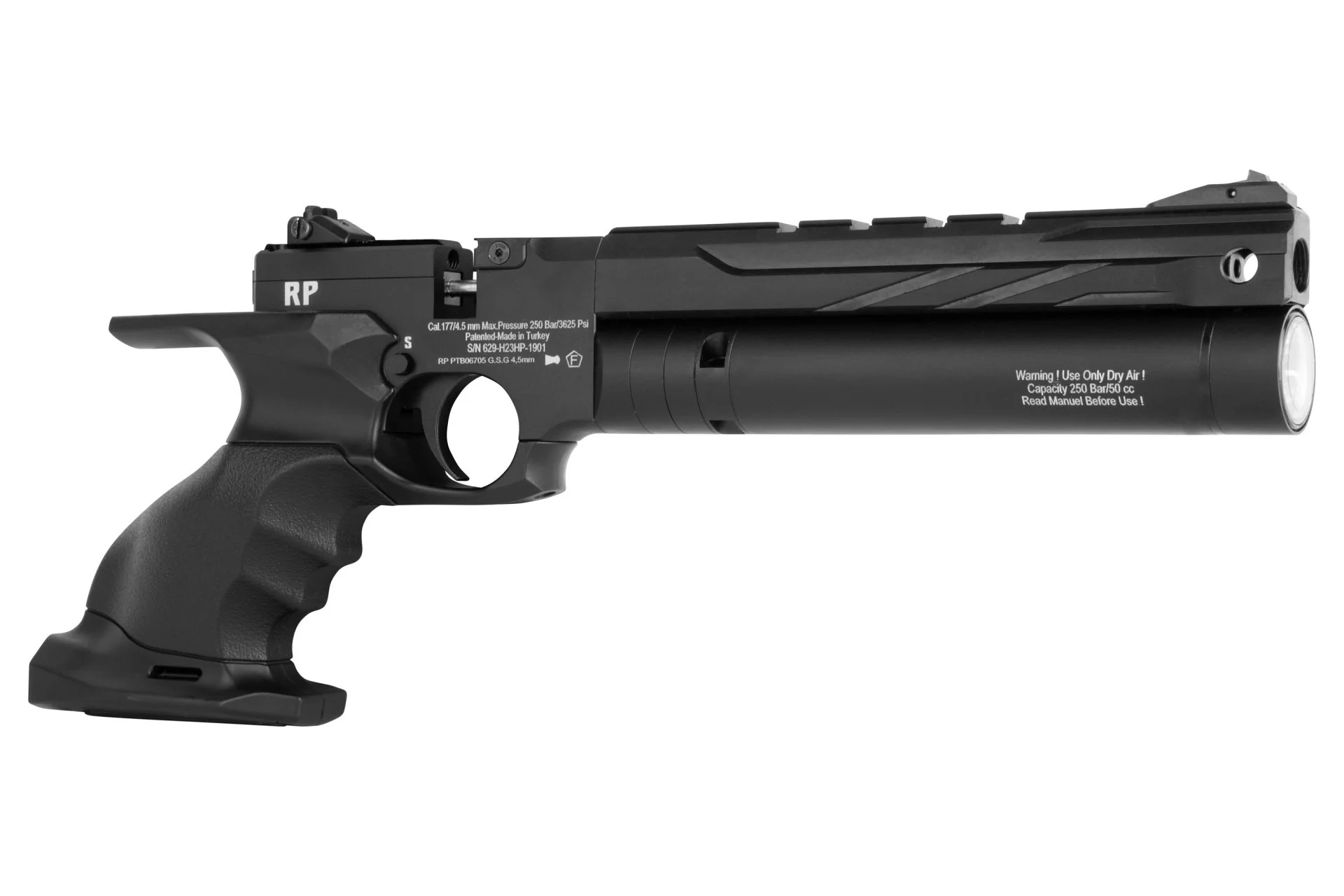 Reximex RP Pressluftpistole PCP Kaliber 4,5mm Diabolo - Image 6
