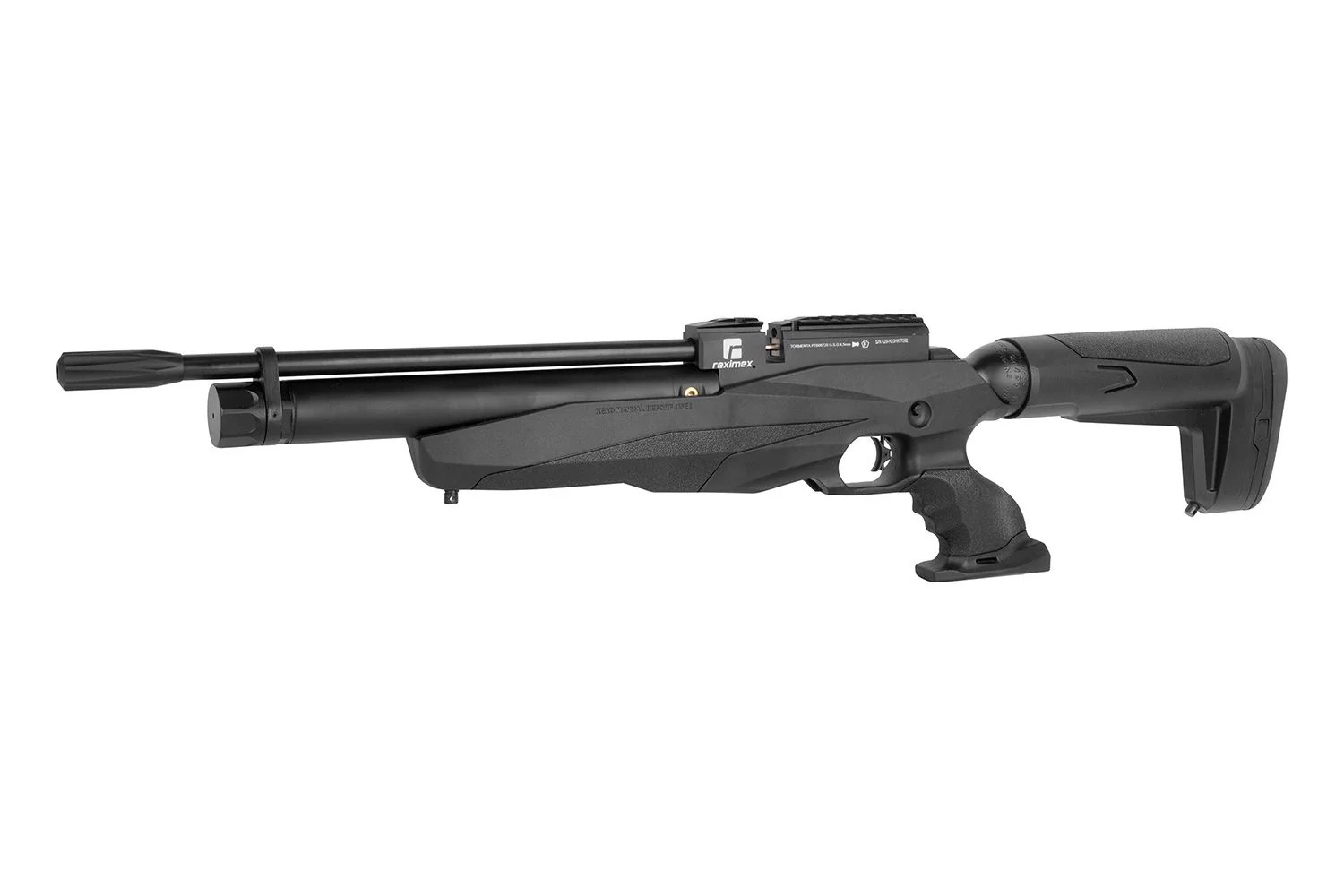 Reximex Tormenta schwarz – PCP Pressluftgewehr 4,5 mm Diabolo - Image 2