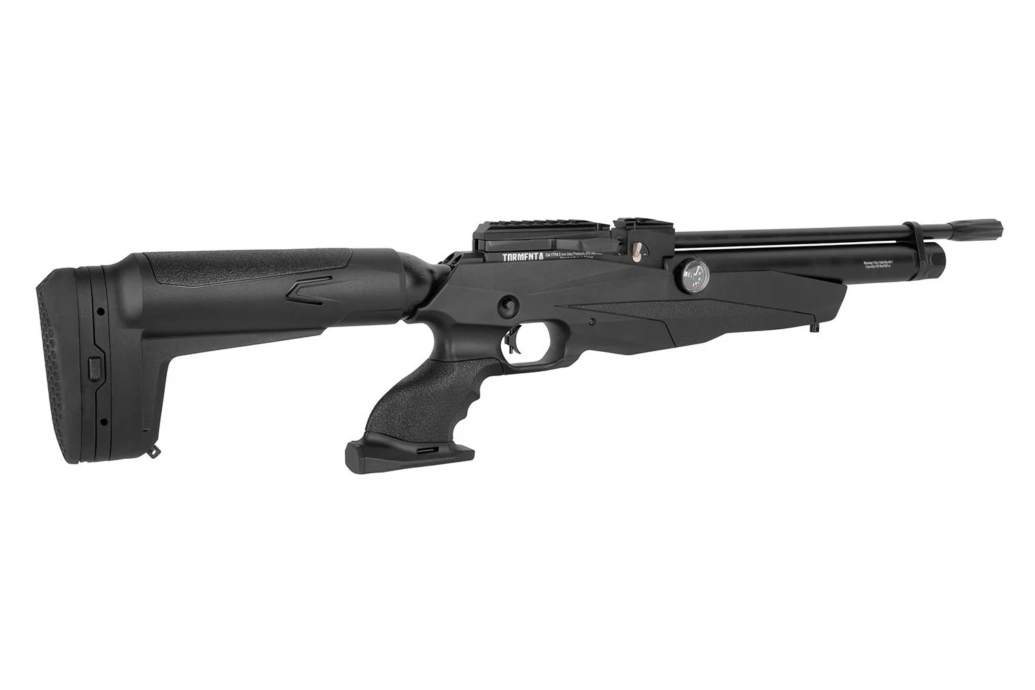 Reximex Tormenta schwarz – PCP Pressluftgewehr 4,5 mm Diabolo - Image 3