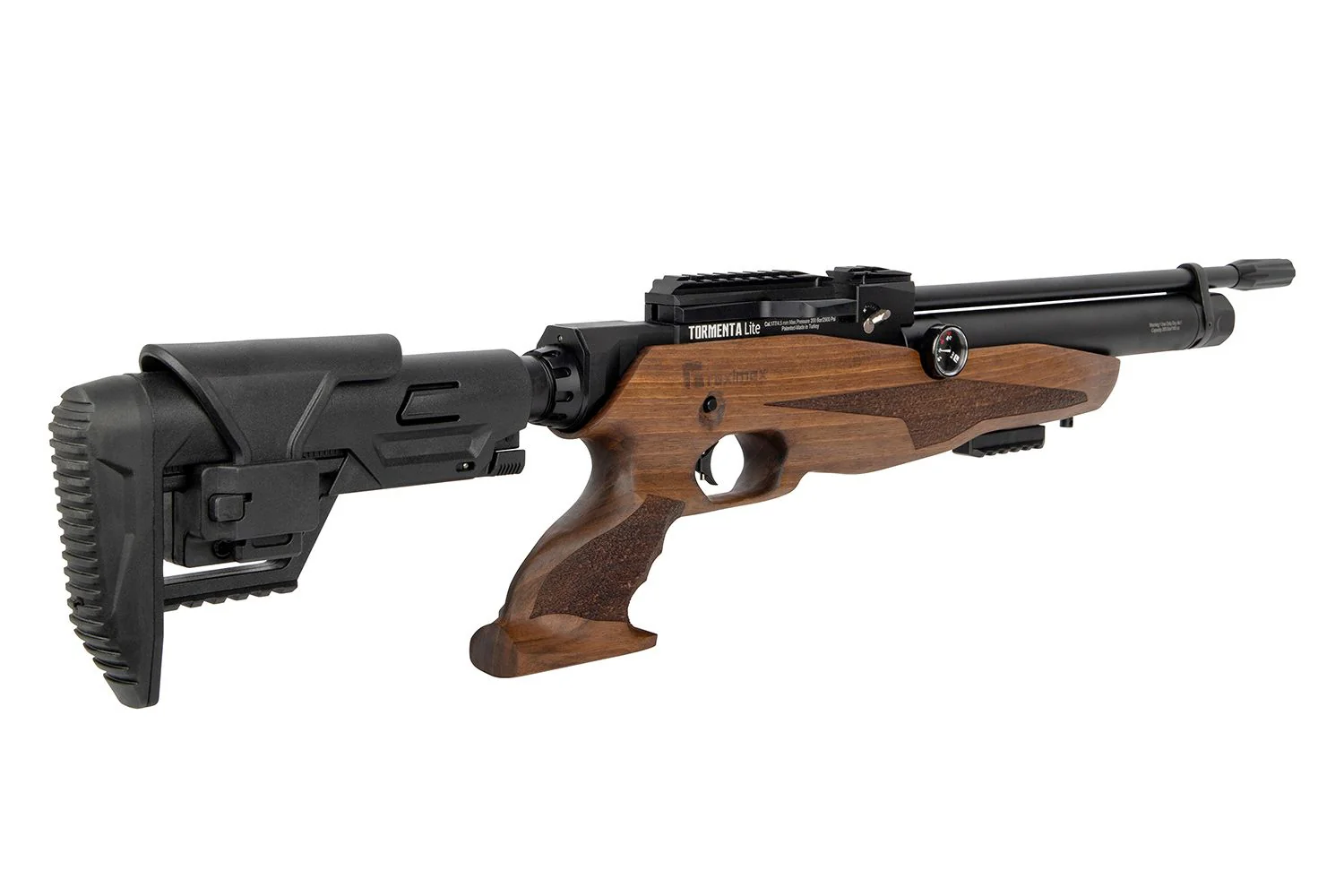 Reximex Tormenta Wood Lite – PCP Pressluftgewehr 4,5 mm Diabolo mit Walnussholzschaft - Image 5