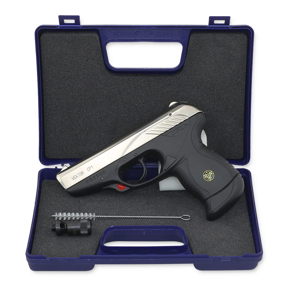 VERKAUFT ! Röhm Vektor CP1 Veloursvernickelt 9mm PAK Schreckschuss - Sammlerstück - Image 6