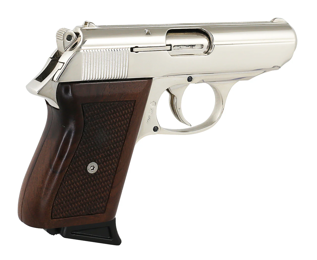 Rarität ! Röhm RG800 verchromt mit Holzgriffschalen Kaliber 8mm - VERKAUFT ! - Image 3