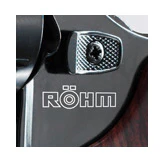VERKAUFT ! Original Röhm RG99N Veloursvernickelt / Holzgriffschalen Schreckschuss 9mm RK - Image 4