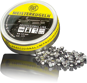 RWS Meisterkugeln Luftgewehr Diabolos 4,49mm