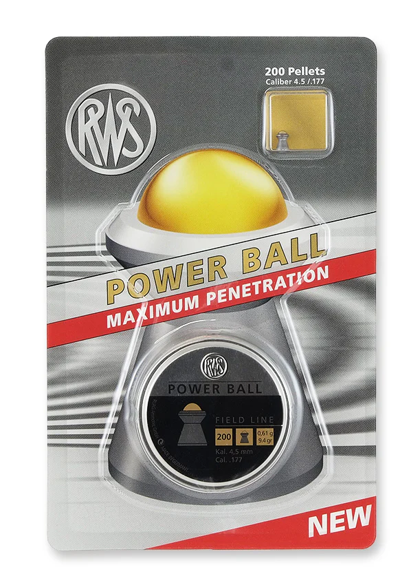 RWS Power Ball Diabolos 4,5mm 0,61g - Image 2