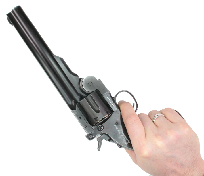 Schofield 6" CO2 Revolver Aging Black 4,5mm Diabolo - Image 11