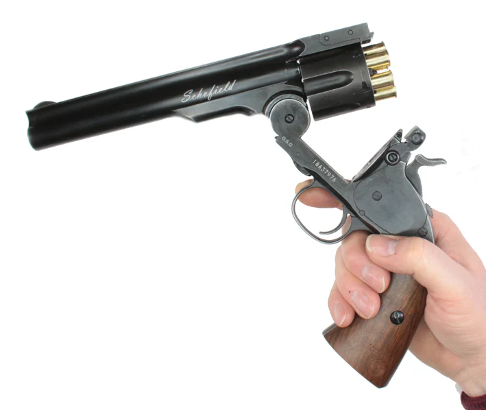 Schofield 6" CO2 Revolver Aging Black 4,5mm Diabolo - Image 13