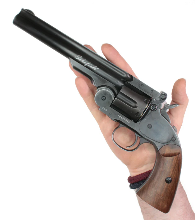 Schofield 6" CO2 Revolver Aging Black 4,5mm Diabolo - Image 14