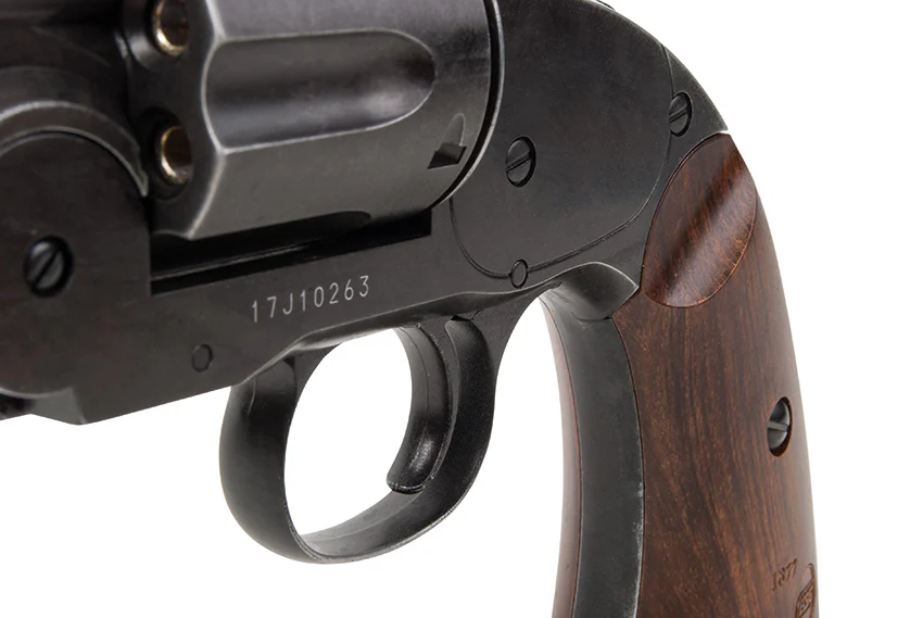 Schofield 6" CO2 Revolver Aging Black 4,5mm Diabolo - Image 2