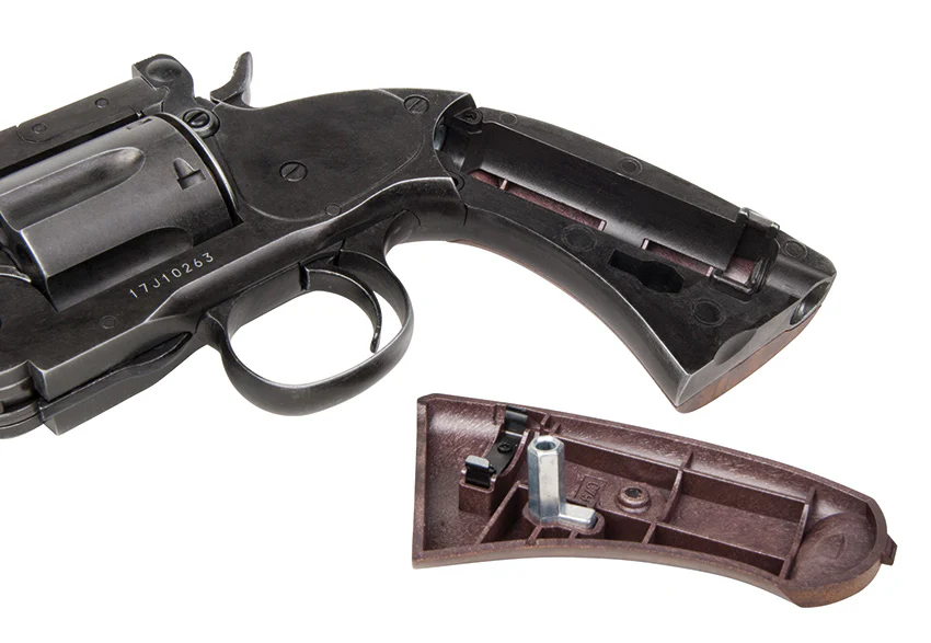 Schofield 6" CO2 Revolver Aging Black 4,5mm Diabolo - Image 4