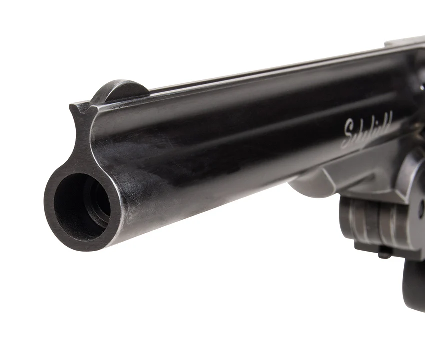 Schofield 6" CO2 Revolver Aging Black 4,5mm Diabolo - Image 8