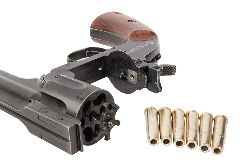 Schofield 6" CO2 Revolver Aging Black 4,5mm Diabolo - Image 9