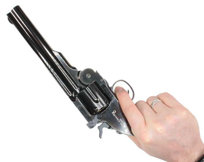 Schofield 6" CO2 Revolver Steel Grey 4,5mm Rundkugel - Image 12