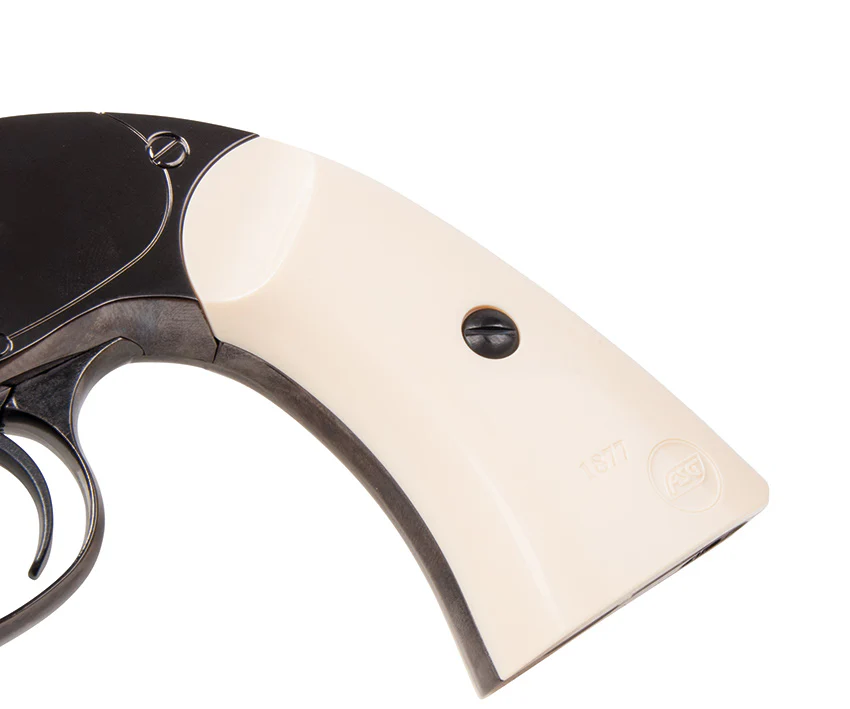 Schofield 6" CO2 Revolver Steel Grey 4,5mm Rundkugel - Image 5