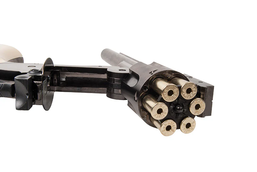 Schofield 6" CO2 Revolver Steel Grey 4,5mm Rundkugel - Image 8