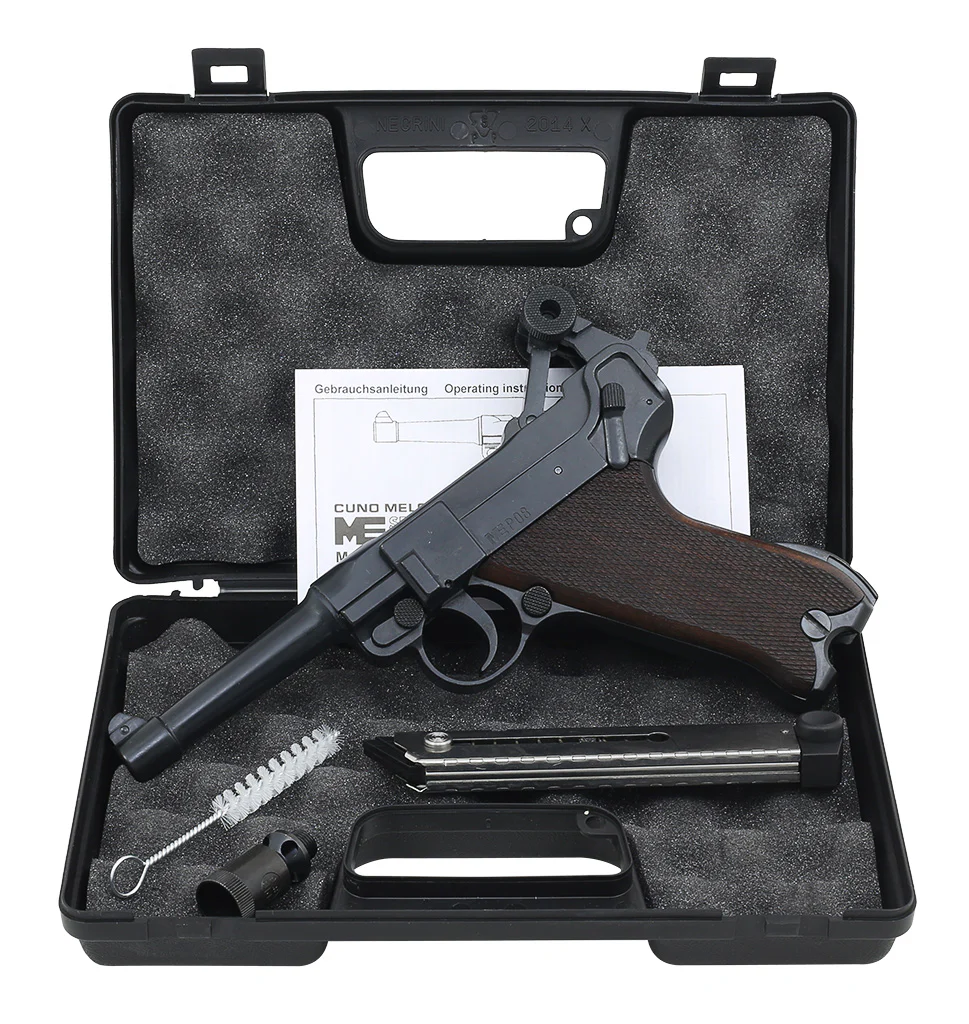 ME P08 Luger Schreckschuss Pistole 9mm PAK - Image 3