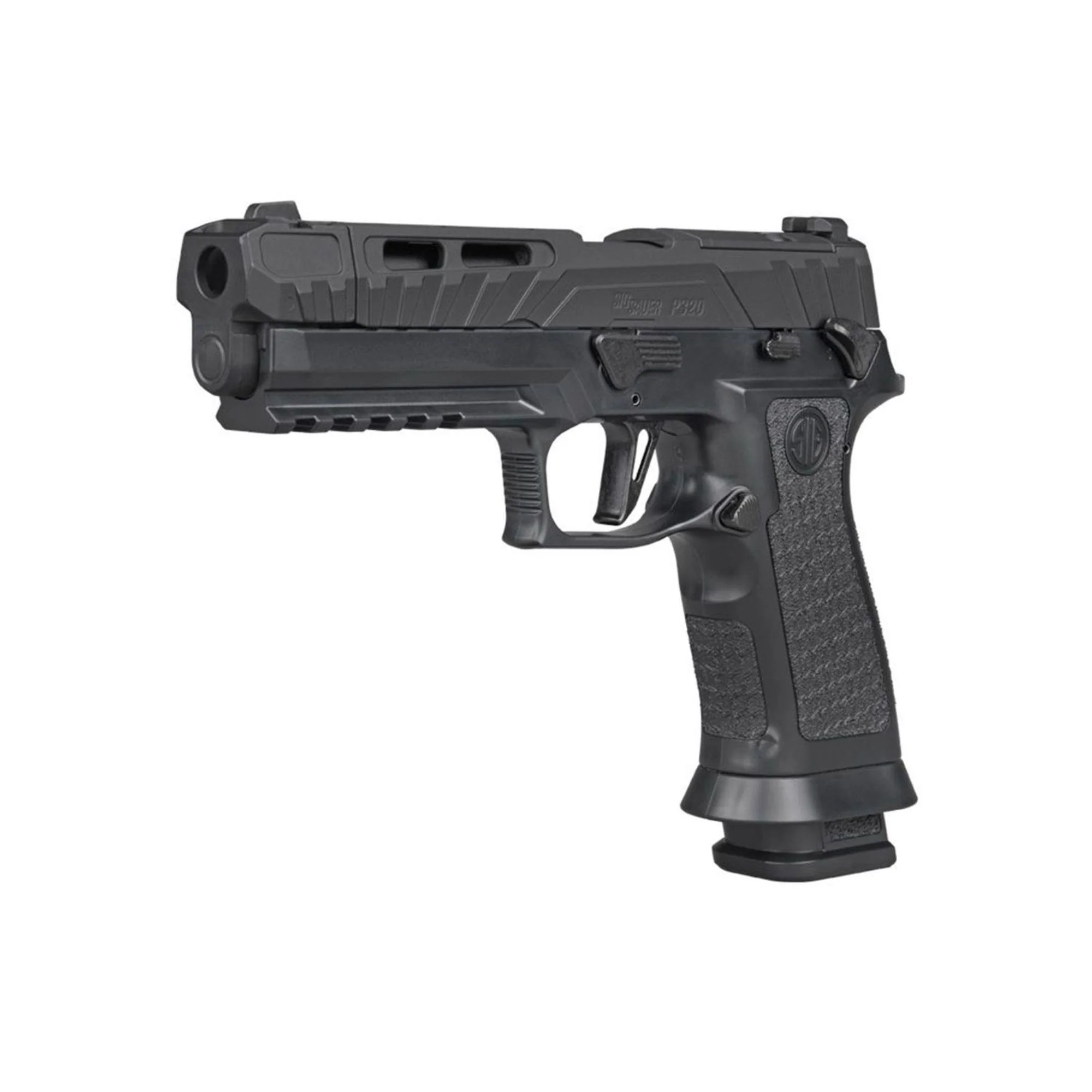 SIG Sauer P320 SPECTRE Comp Blackout CO₂ Blowback Luftpistole – 4,5 mm BB - Image 2