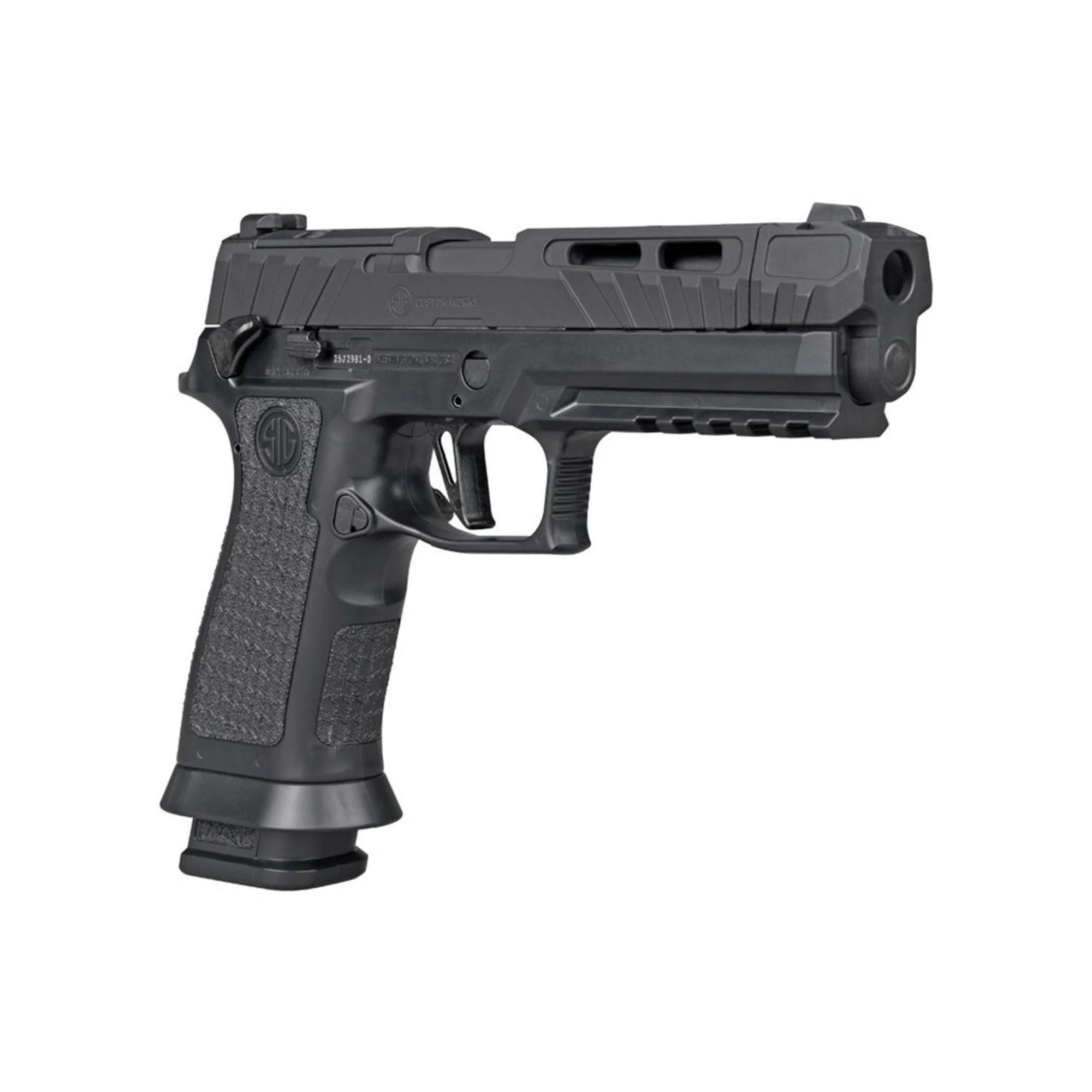 SIG Sauer P320 SPECTRE Comp Blackout CO₂ Blowback Luftpistole – 4,5 mm BB - Image 4