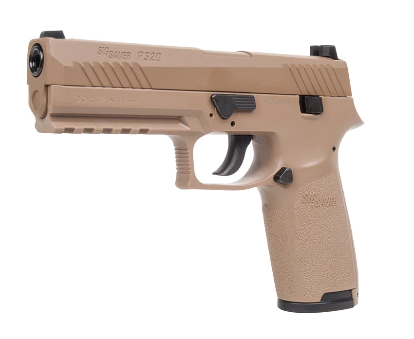 Sig Sauer P320 Coyote Tan Kaliber 4,5mm CO2 Pistole