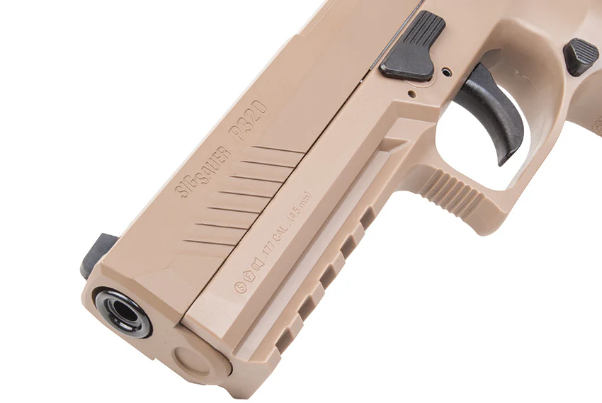 Sig Sauer P320 Coyote Tan Kaliber 4,5mm CO2 Pistole - Image 10