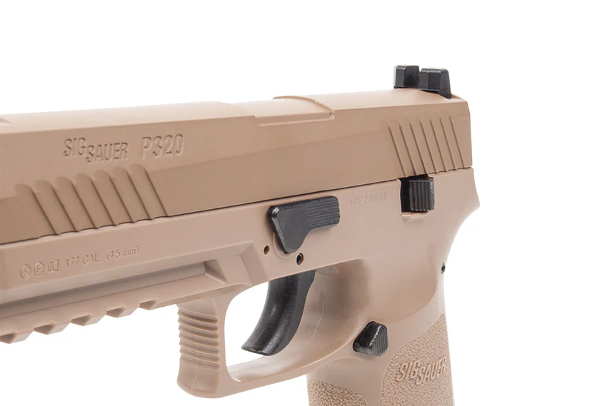 Sig Sauer P320 Coyote Tan Kaliber 4,5mm CO2 Pistole - Image 5