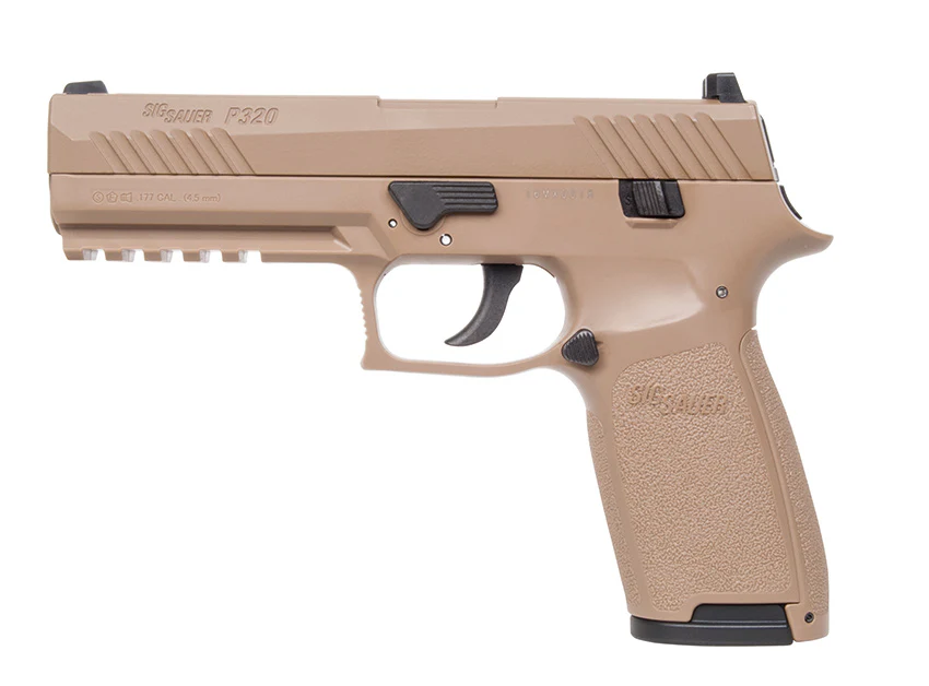 Sig Sauer P320 Coyote Tan Kaliber 4,5mm CO2 Pistole - Image 7