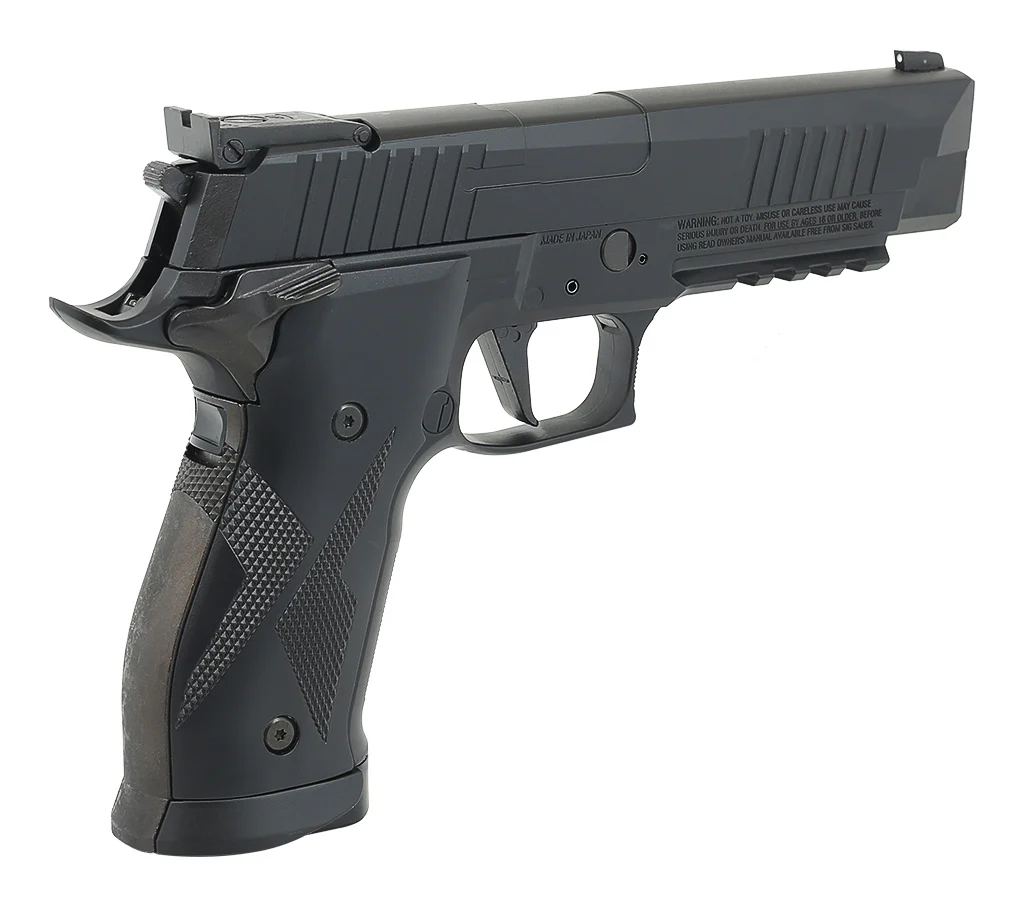 Sig Sauer X-Five Schwarz 4,5mm Diabolo & BB - Druckluft Co2 BlowBack - Image 3