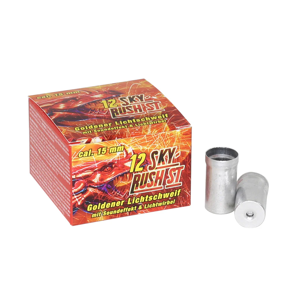 Sky Rush ST 12 tlg. Weco Pyro Feuerwerk für Schreckschuss