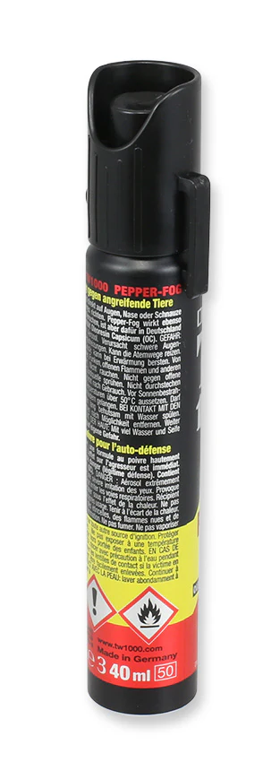 TW1000 Pepper Fog Pfefferspray Tierabwehrspray 40ml - Image 2