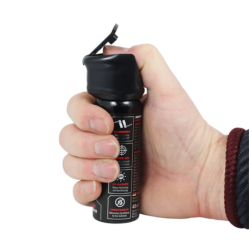 TW1000 Tactical 360° PepperGel Pfeffer-Abwehrspray 45ml - Image 2