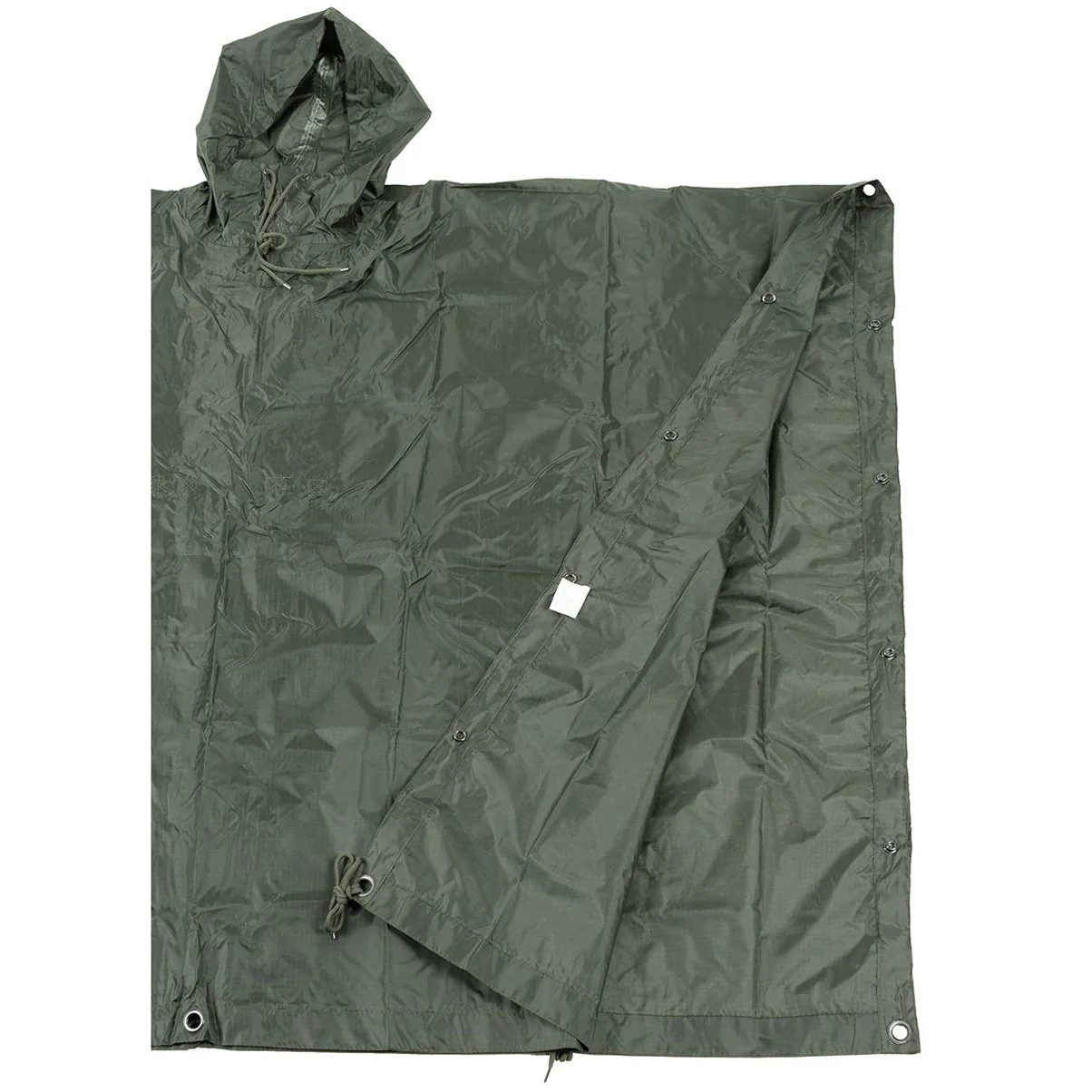 US Poncho / Regenponcho Ripstop Oliv - Image 3
