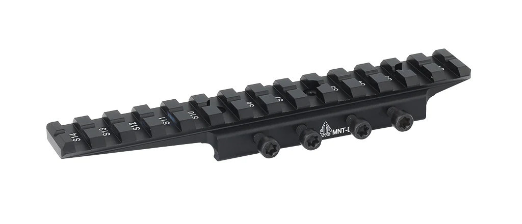 UTG Adaptermontage lang von 11 mm auf 22mm Weaver / Picatinny mit Stopperstift - Image 2