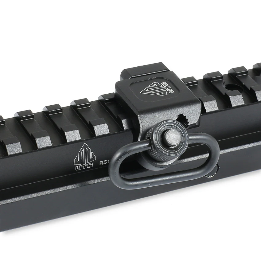 UTG Low-Pro Picatinny-Mount Angled QD Sling Swivel Adaptor - Image 3