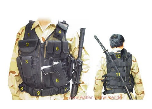 Taktische Weste Combat Vest - Image 2