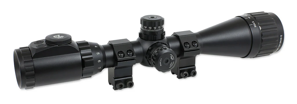 UTG VARMINT 3-9x40 Mil-Dot Zielfernrohr beleuchtet - 36 Farben - mit 11mm Montage - Image 9