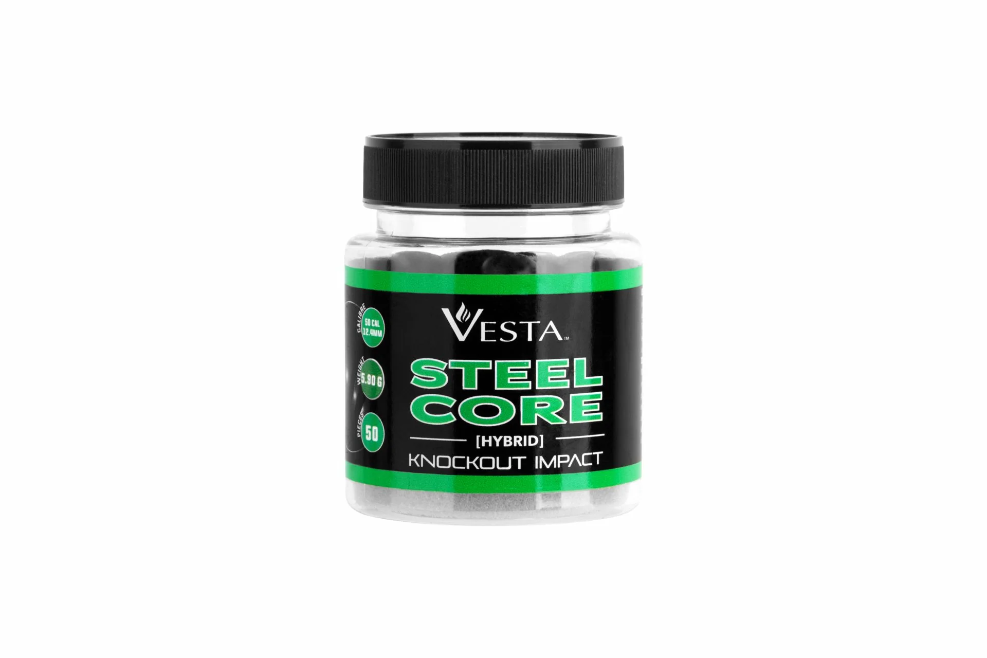 Vesta Steel Core Balls Kal. .50 RAM - 50 Stück - Image 3