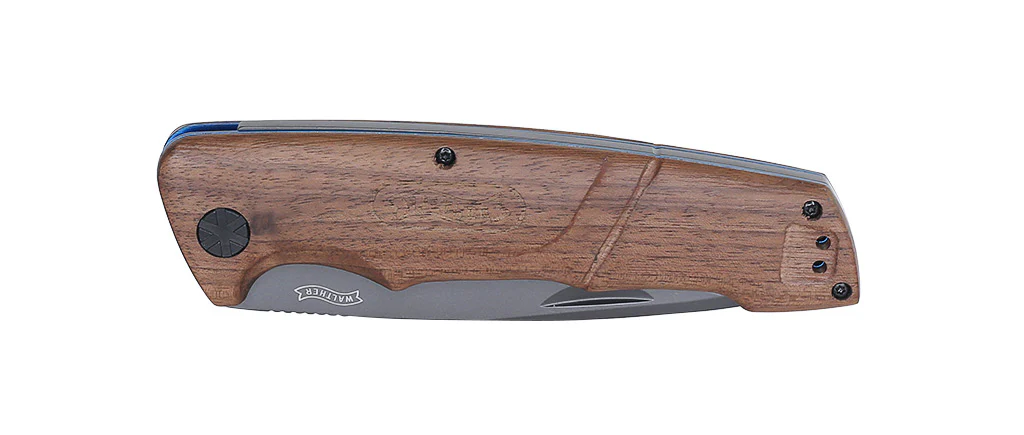 Walther BWK 7 - Blue Wood Knife - Outdoor Klappmesser - Image 5