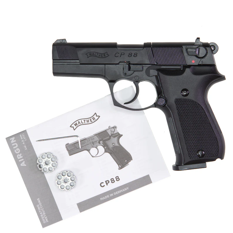Walther CP 88 schwarz 3,5" CO2 Luftpistole 4,5mm - Image 11