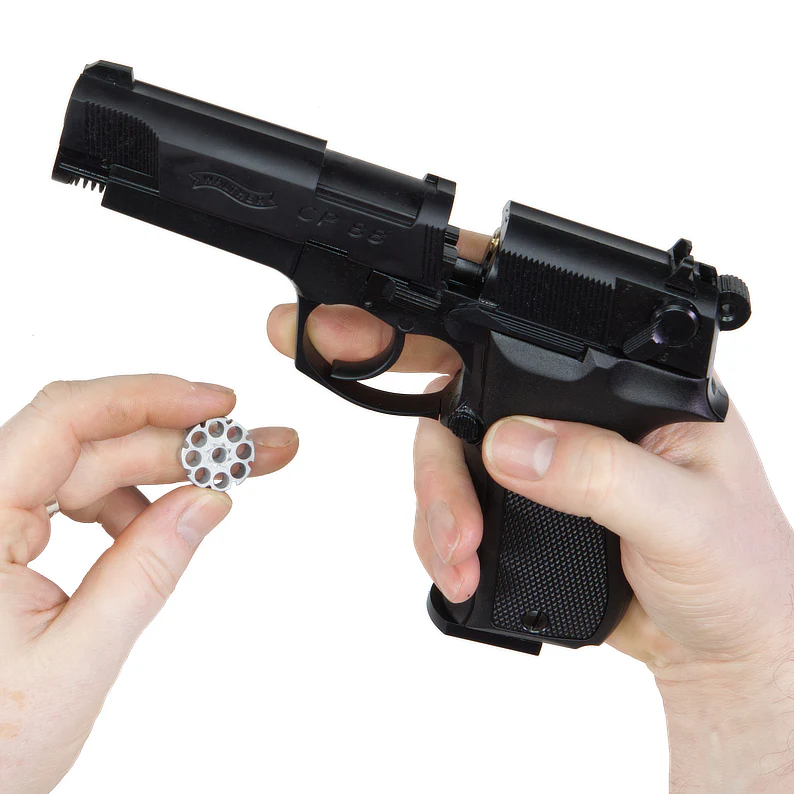 Walther CP 88 schwarz 3,5" CO2 Luftpistole 4,5mm - Image 9