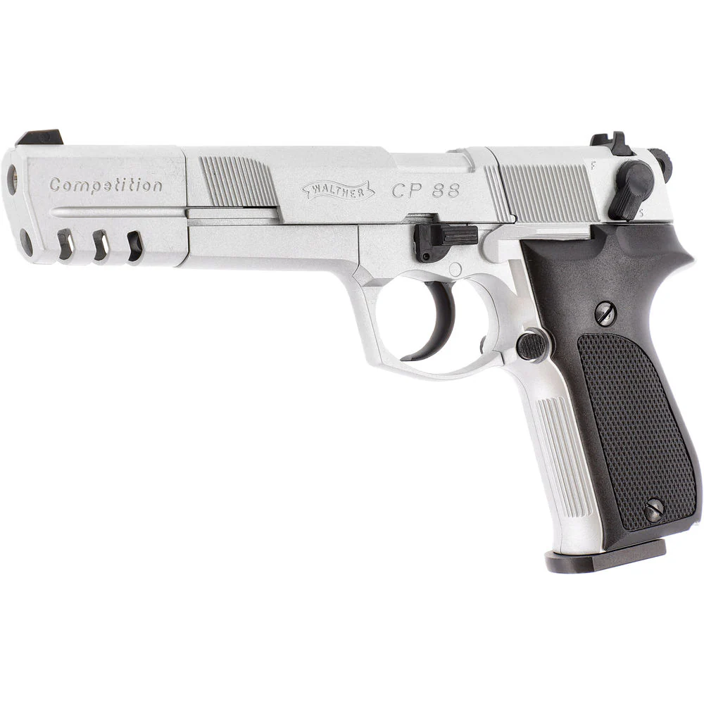 Walther CP88 Competition Vernickelt CO2 Luftpistole 4,5mm