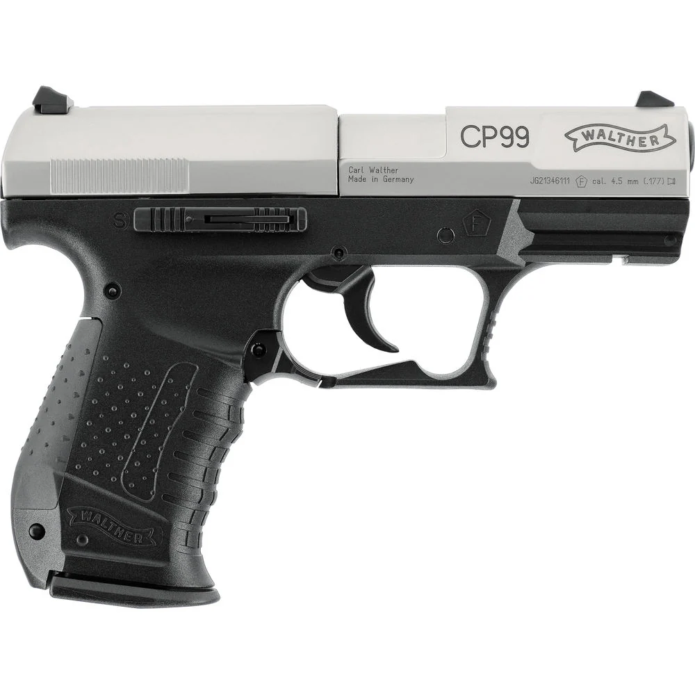 Walther CP99 nickelt CO2 Luftpistole 4,5mm - Image 3