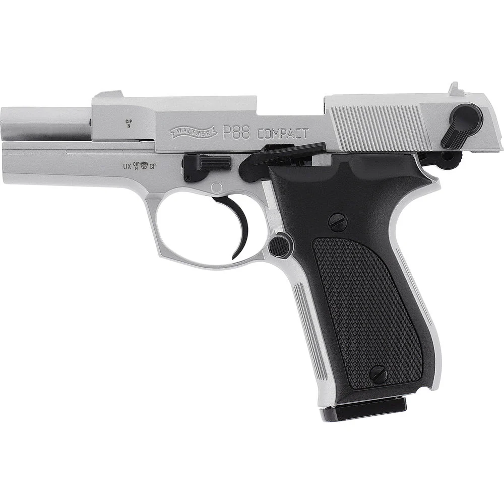 Walther P88 mattvernickelt Schreckschuss 9mm PAK - Image 2