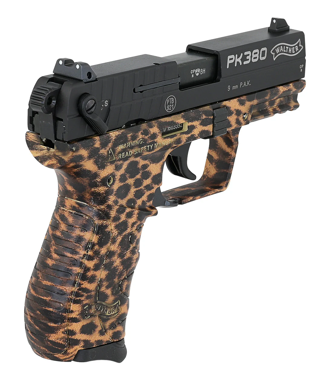 Einzelstück ! Walther PK380 Schreckschuss 9mm PAK Cheetah - VERKAUFT ! - Image 3